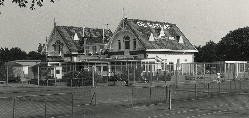 Tennisvereniging De Bataaf, 1966. Foto: Jan Stegeman
