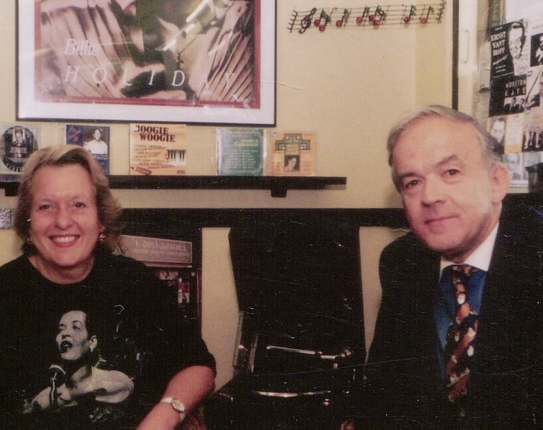 Henny Weijn en zijn vrouw Martha, foto uit privécollectie