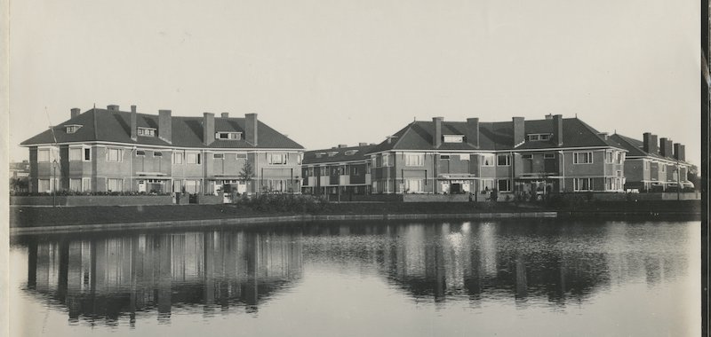 Marlot, met op de achtergrond de Hofzichtlaan, ca. 1925 (foto DSO)