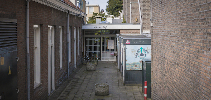 Bijeenkomsten in het diaconiehuisje van de nieuwe Havenkerk