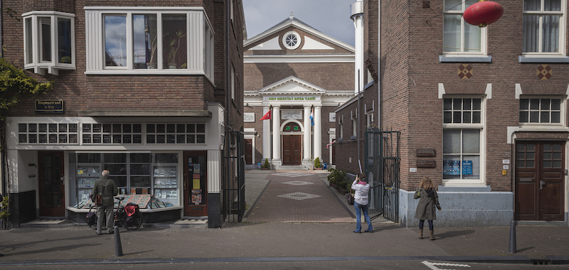 De moskee in de Wagenstraat in 2021 (fotograaf Robin Butter)