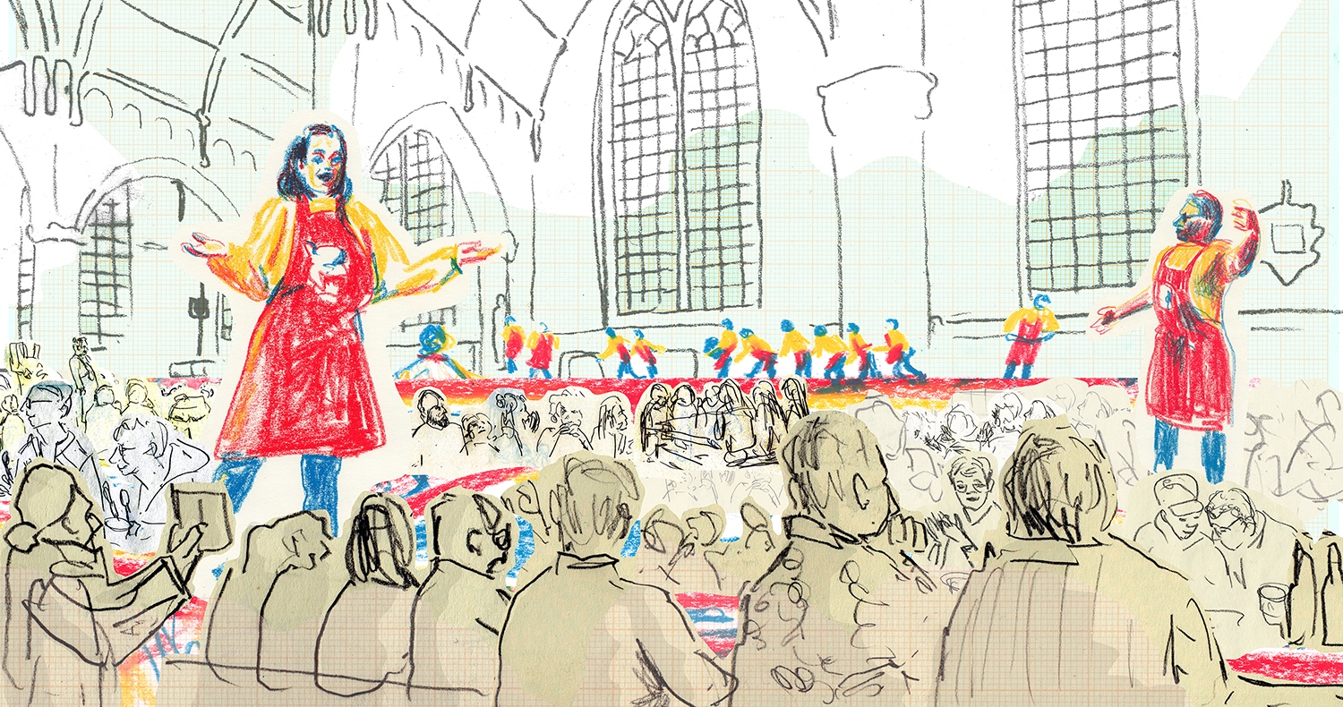 Vrijheidsmaaltijd, Babette Wagenvoort, 2023