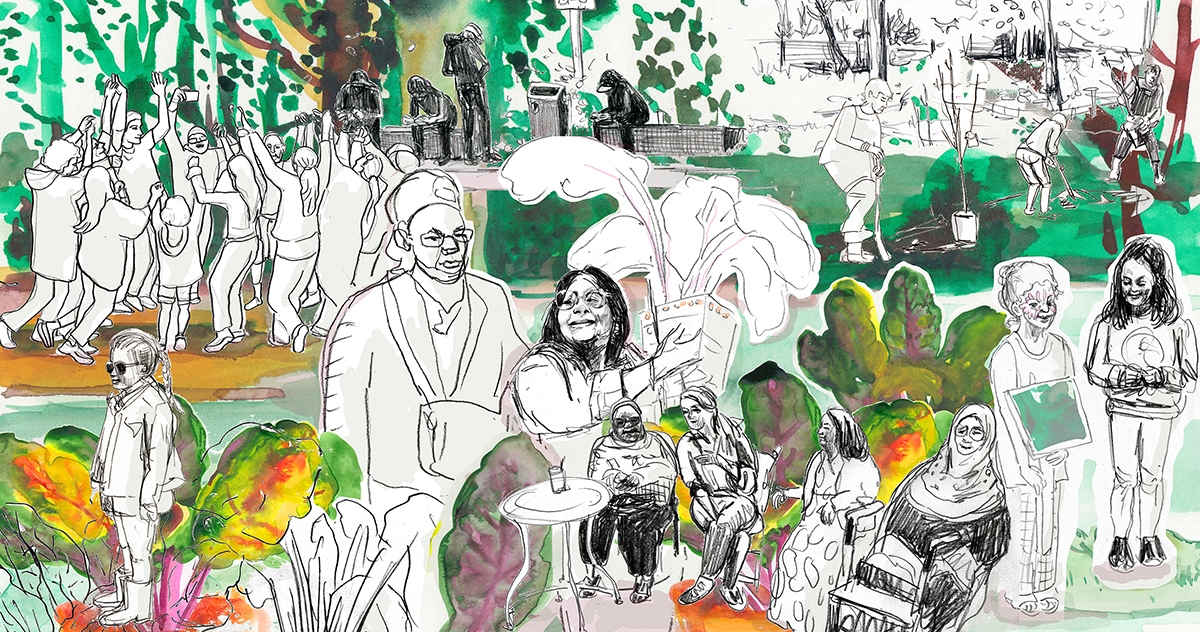 Wijktuin Rivierenbuurt, Babette Wagenvoort, 2023