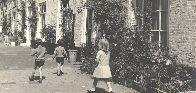 Hofje MalleMolen 1968. fotograaf J. Ph. Bronkhorst