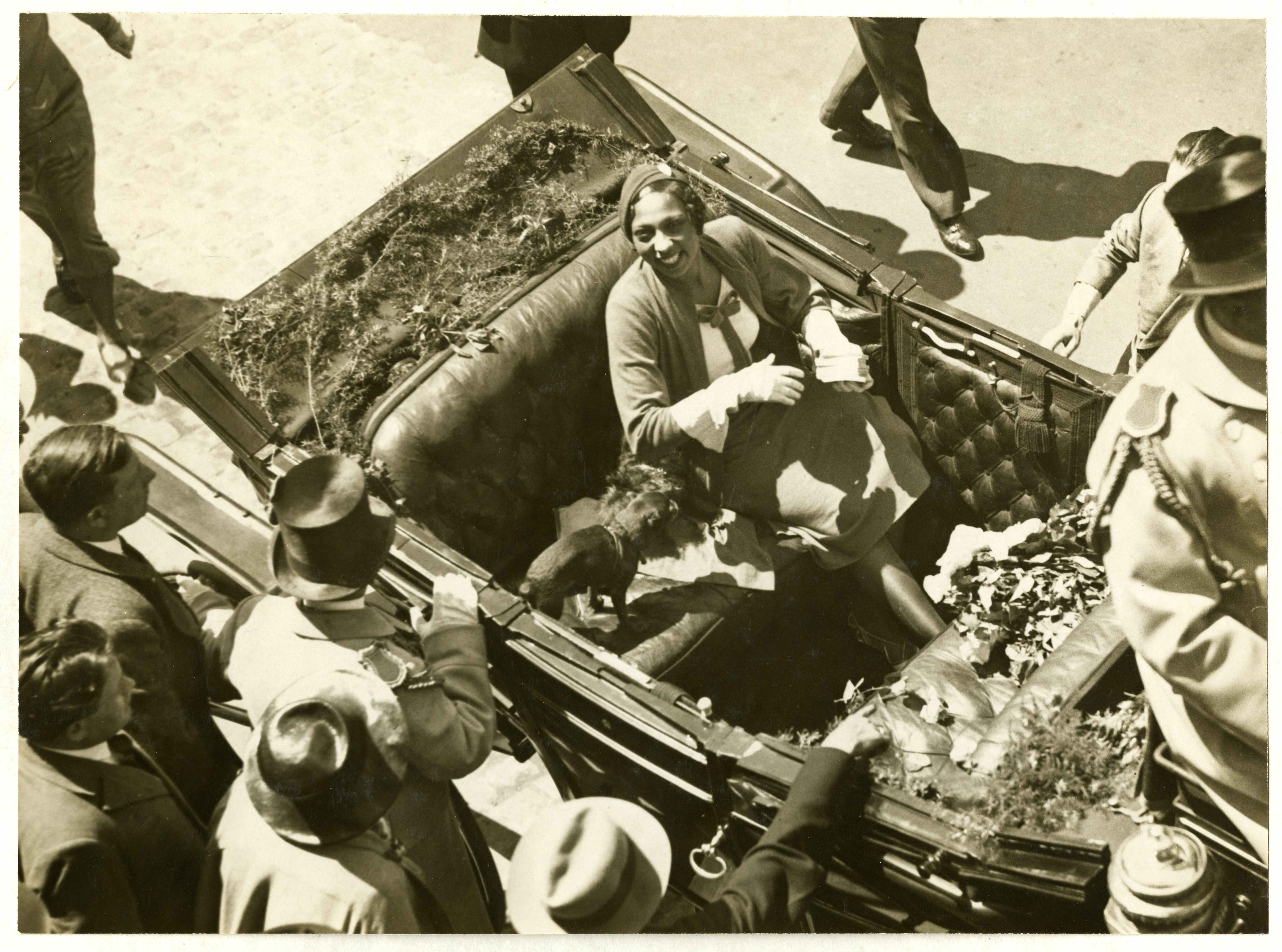 Josephine Baker in Den Haag, maker: Polygoon, 1932