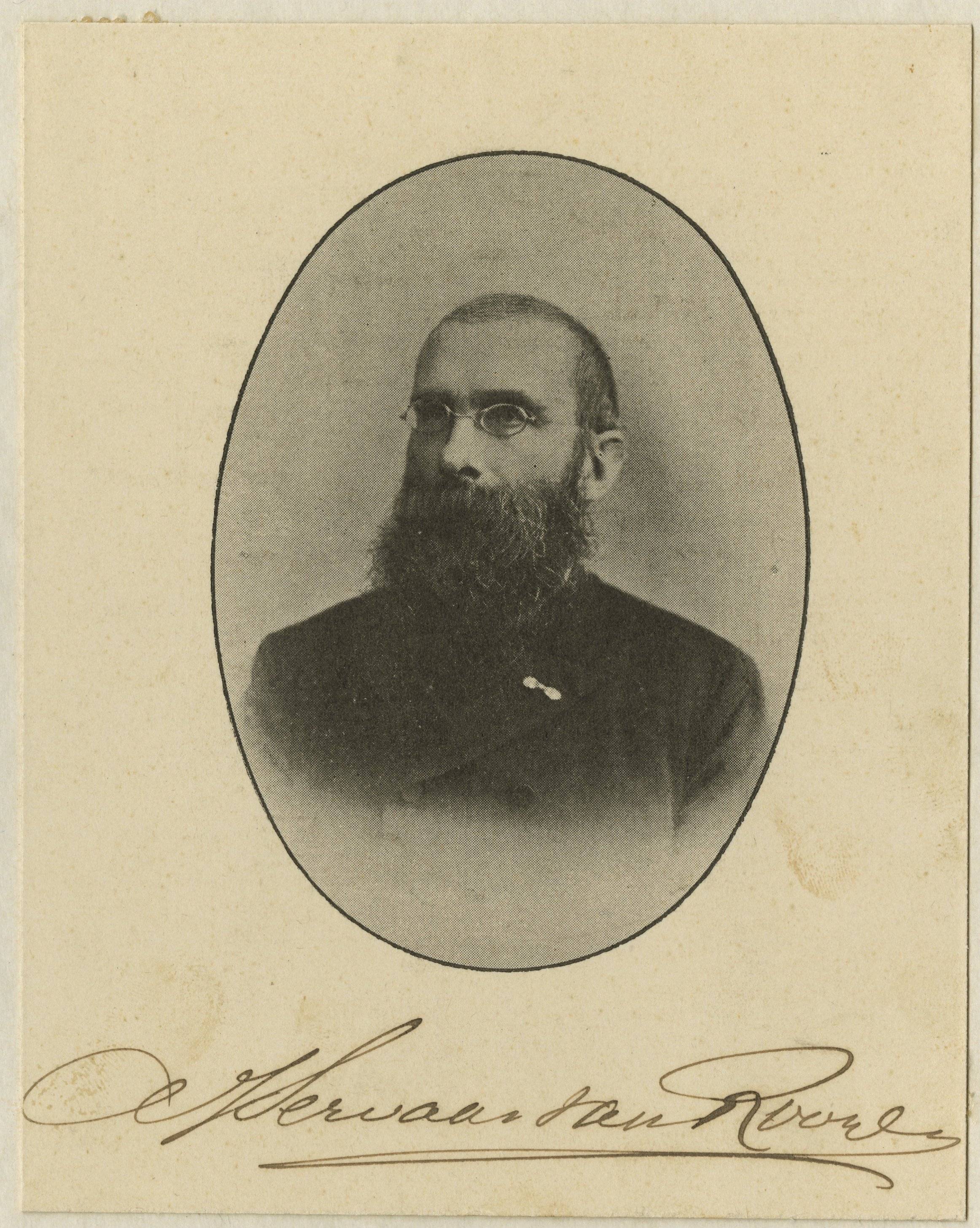 Servaas van Rooyen, 1890, fotograaf onbekend