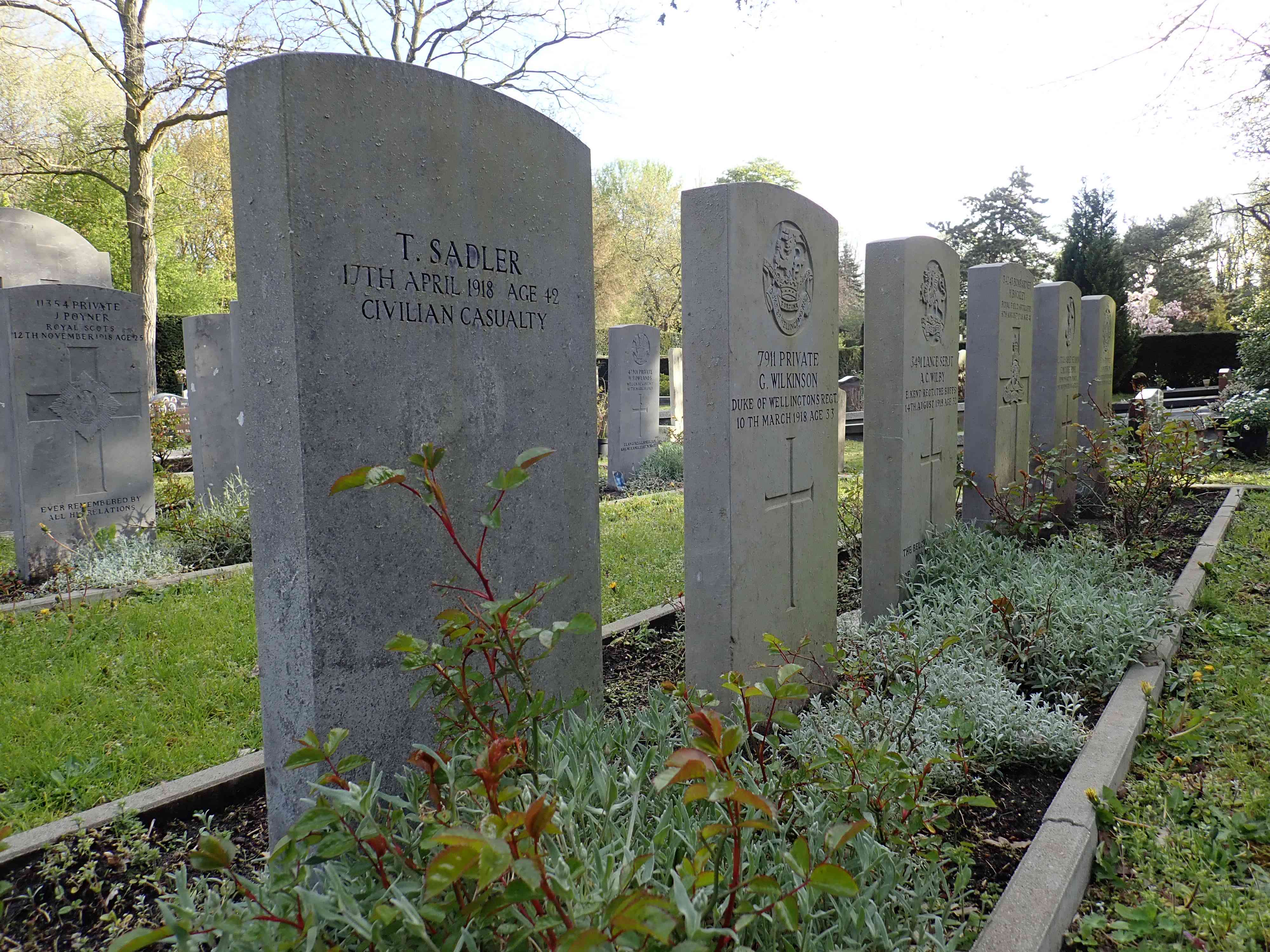 Graf T. Sadler, Algemene Begraafplaats Den Haag. Foto: Tommy Hamelink, 2023