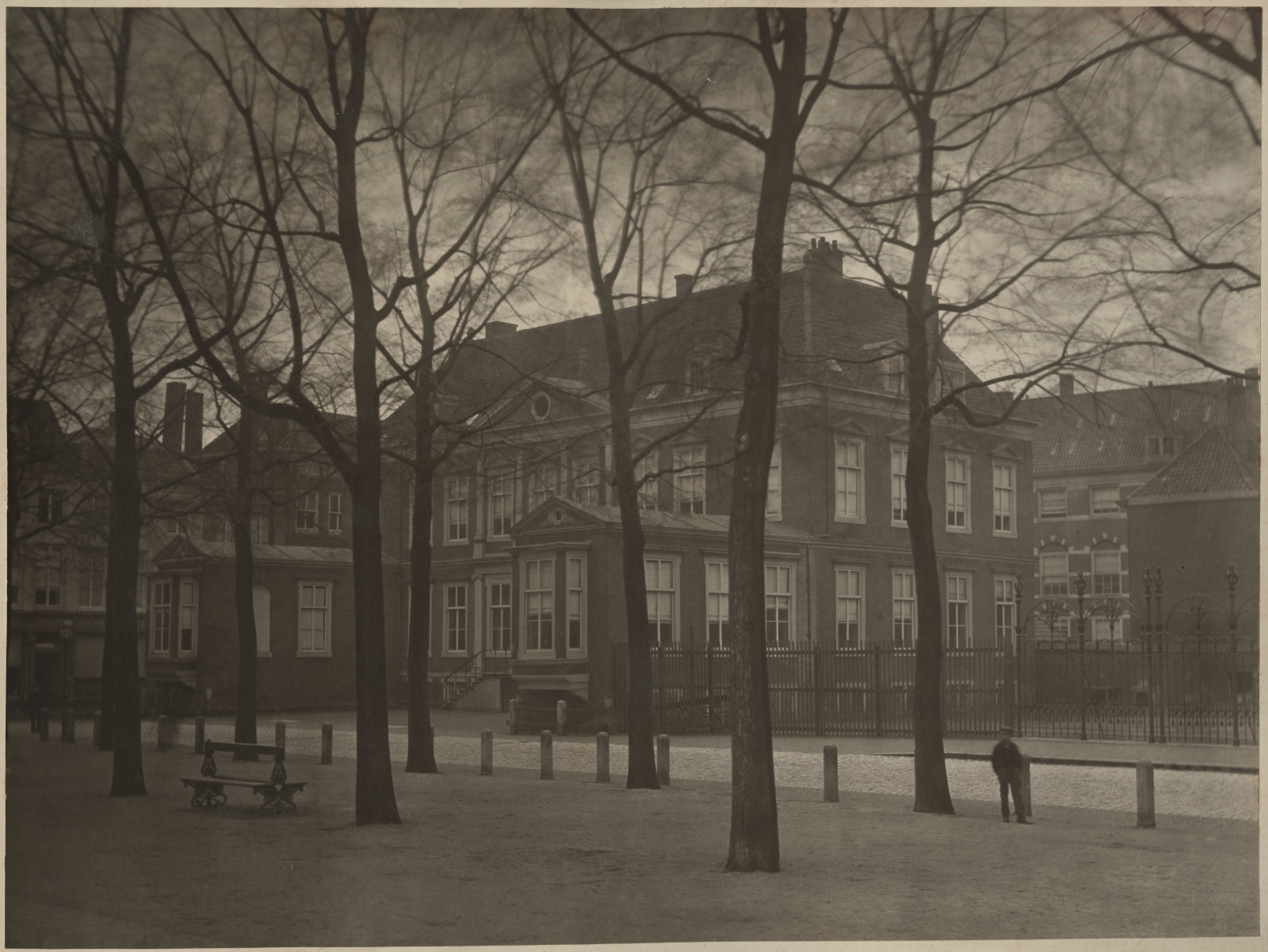 Het huis van Huijgens, 1875, maker Maurits Verveer