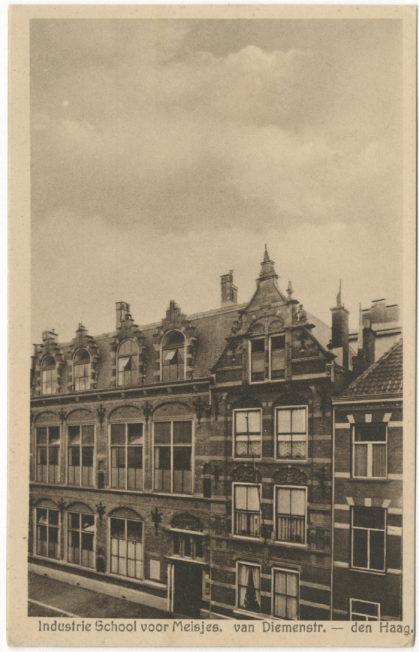 Van Diemenstraat Industrieschool voor Meisjes 1915 maker onbekend