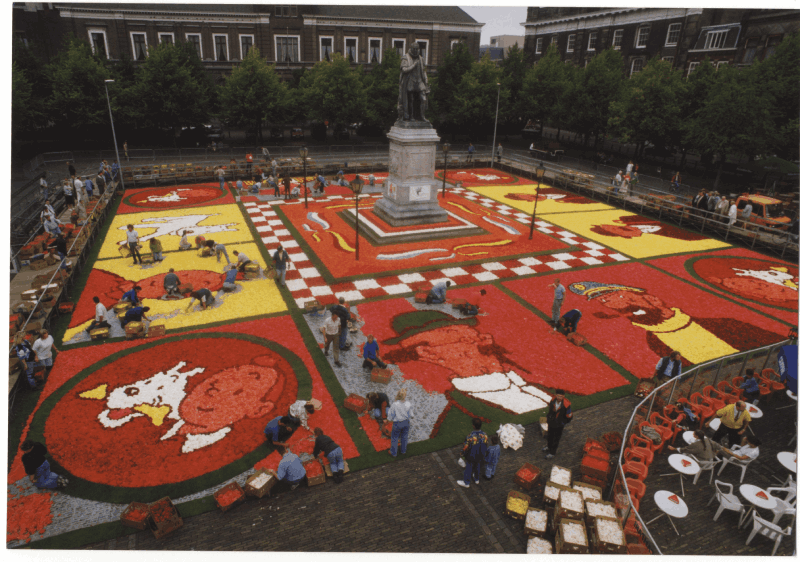 Bloemenpracht, 1992 maker Dienst stadsbeheer