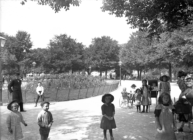 Oranjeplein 1913. Maker onbekend