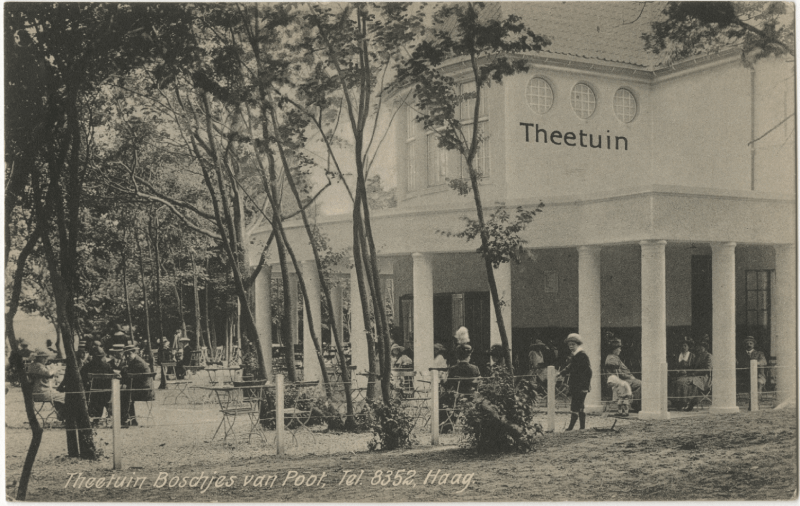Theetuin Bosjes van Poot, 1914. Maker C.J. de Gilde
