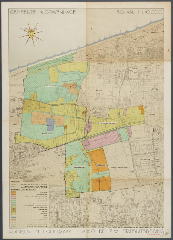 Uitbreidingsplan uit 1952