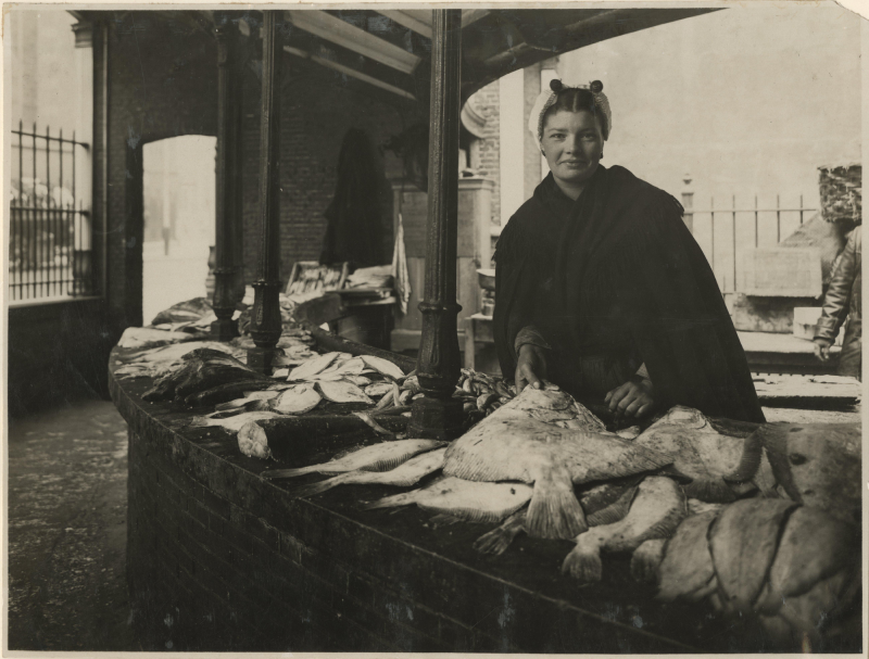 Visbanken, 1932. Vervaardiger A. Frequin