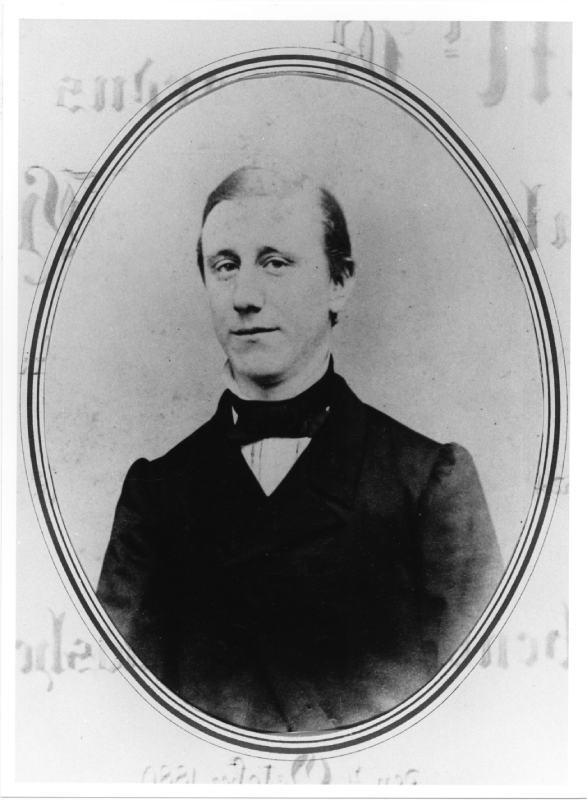 Mr. B.H.M. Hanlo (1829-1902) raadsheer 1889-1902 bij de Hoge Raad, 1890