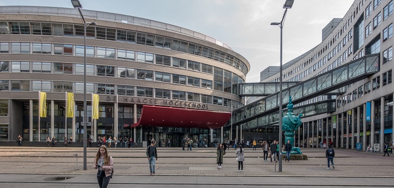 De Haagse Hogeschool, 2017. Fotograaf Harry van Reeken