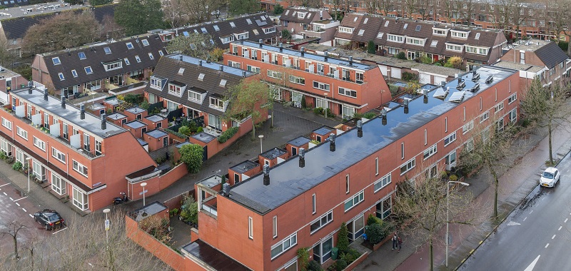 Houtwijk Albert Lutulistraat en omgeving 2015. Fotograaf Harry van Reeken