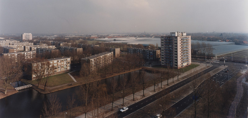 2002, Luchtfoto Bouwlust: de hoek Lozerlaan-Erasmusweg | Foto: Dienst Stedelijke Ontwikkeling 2002, Luchtfoto Bouwlust: de hoek Lozerlaan-Erasmusweg | Foto: Dienst Stedelijke Ontwikkeling