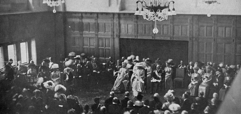 Opeing Vredespaleis in 1913