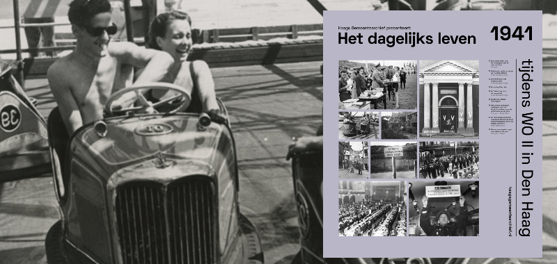1941, strandvermaak met botsautootjes | Foto: Schimmelpenningh 1941, strandvermaak met botsautootjes | Foto: Schimmelpenningh