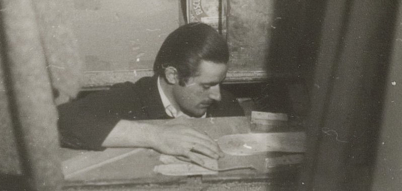 onderduiker 1944 | fotograaf H.A.W. Douwes onderduiker 1944 | fotograaf H.A.W. Douwes