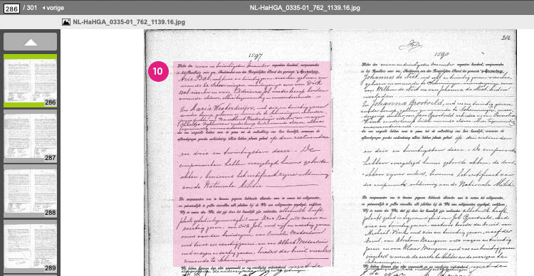 Zoekhulp Huwelijksakten HGA10