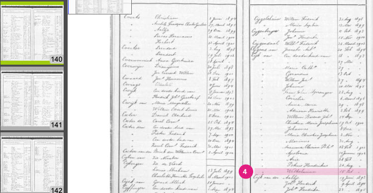 Zoekhulp Overlijdensakten HGA4